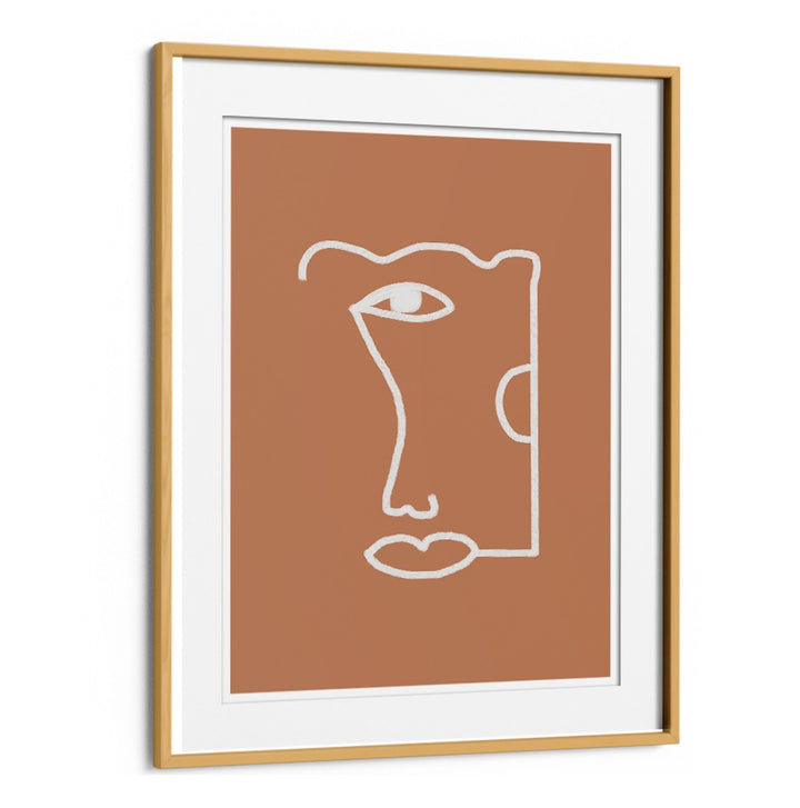 ABSTRACT HEAD NO2 , LINE ART PAINTINGS
