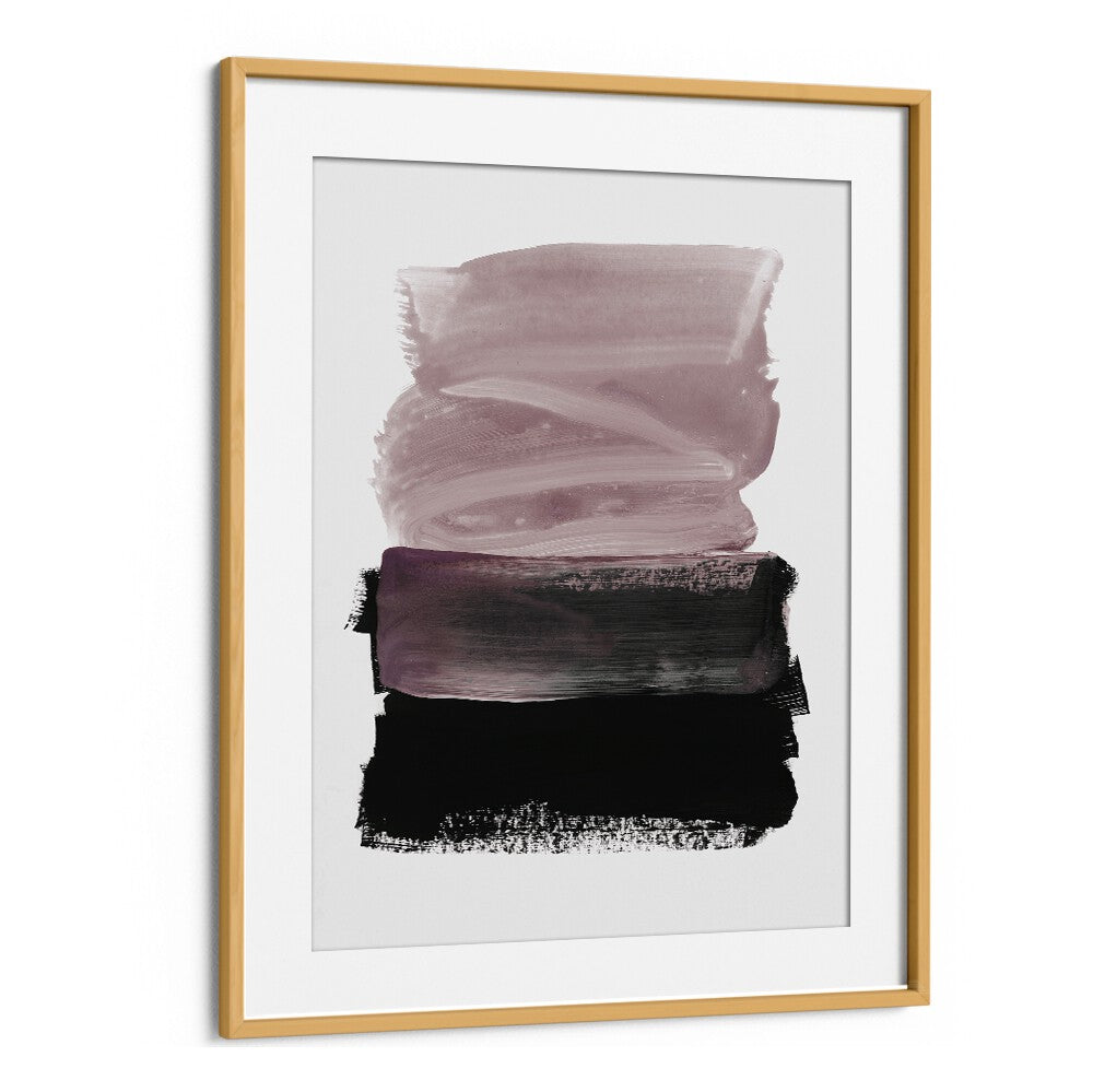 Elegant MAUVE A BLACK, ABSTRACT PAINTINGS showcasing rich colors, perfect for enhancing your home decor.