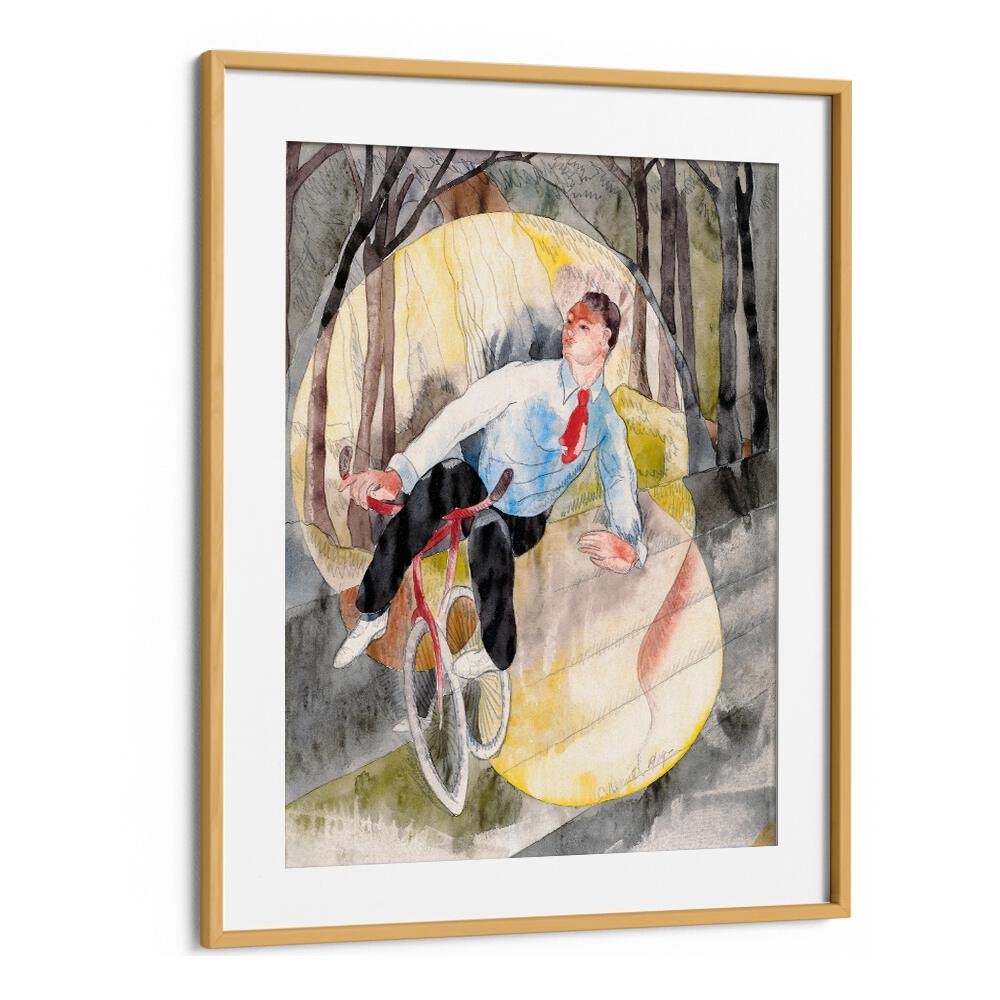 IN VAUDEVILLE, THE BICYCLE RIDER (1919)  , VINTAGE PAINTINGS