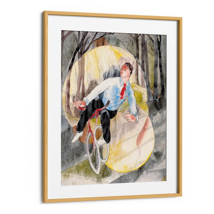 IN VAUDEVILLE, THE BICYCLE RIDER (1919)  , VINTAGE PAINTINGS