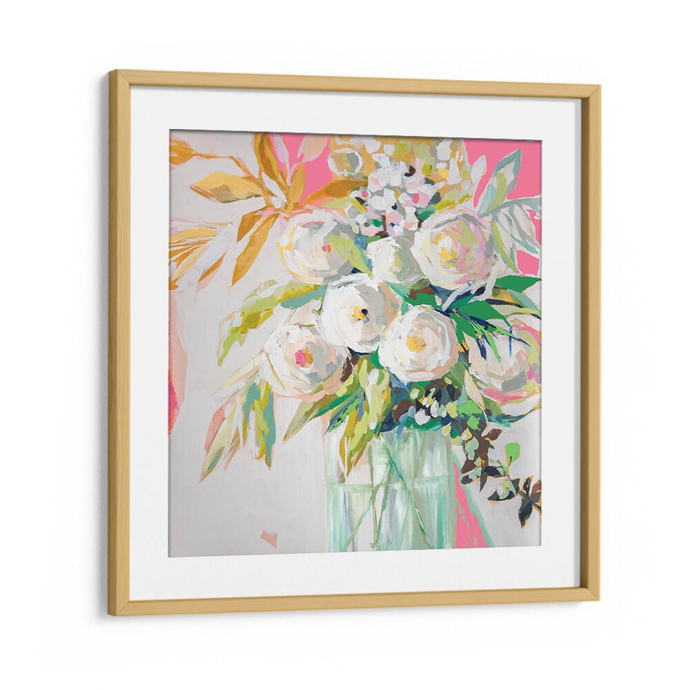 Vibrant SPRINGTIME SOIREE FLORAL, FLORAL FLOWER PAINTINGS enhance any space with stunning abstract blooms.