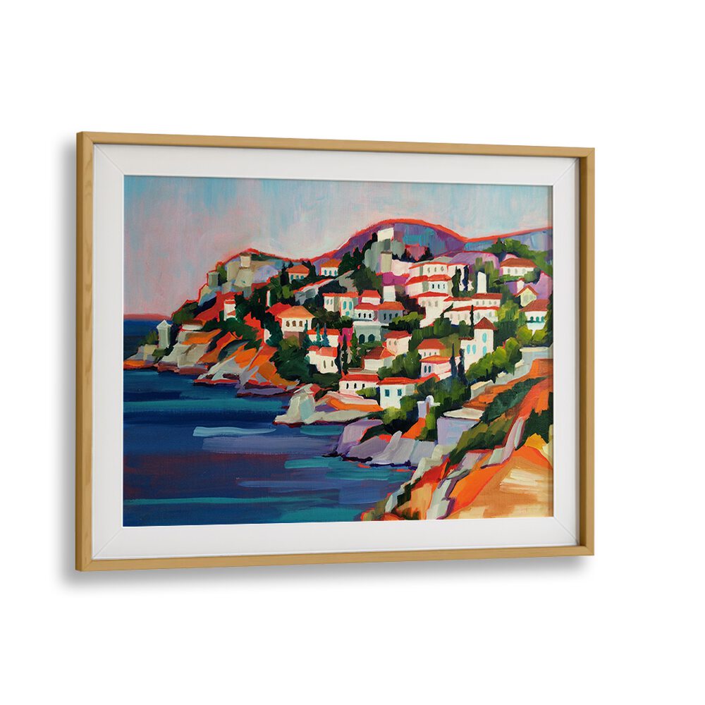 HYDRA ISLAND , LANDSCAPE PAINTINGS
