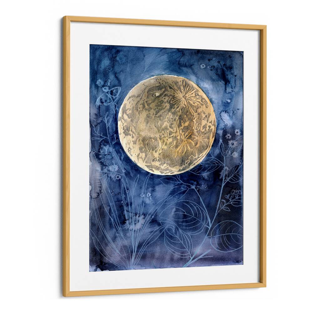 MOON GARDEN SMALL , LANDSCAPE PAINTINGS