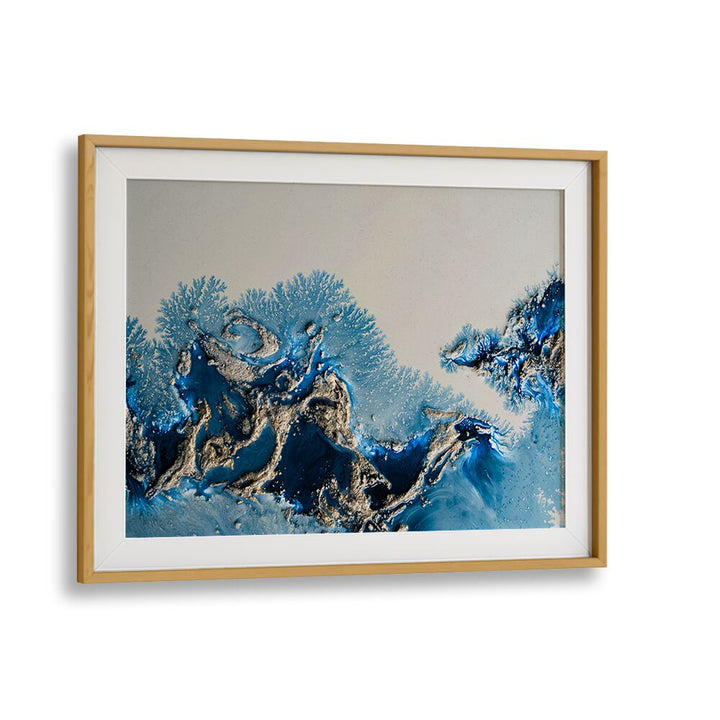 Stunning WONDERING WATERS, ABSTRACT PAINTINGS in vibrant blues, perfect for transforming your space with creativity.