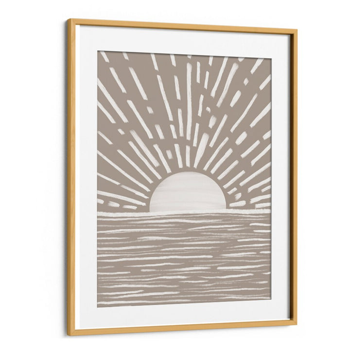 Elegant SUN ARTWORK III, BOHO ART PAINTINGS featuring a sun design, perfect for enhancing your bohemian home decor.