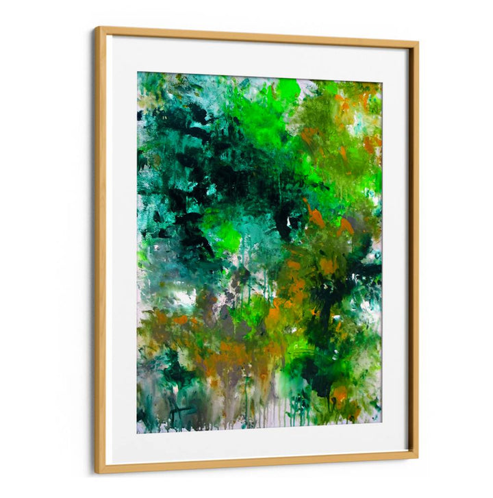 Vibrant Forest Abstract Paintings showcase dynamic colors and shapes, perfect for transforming your living space.