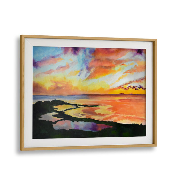 SUNSET II , BEACH PAINTINGS