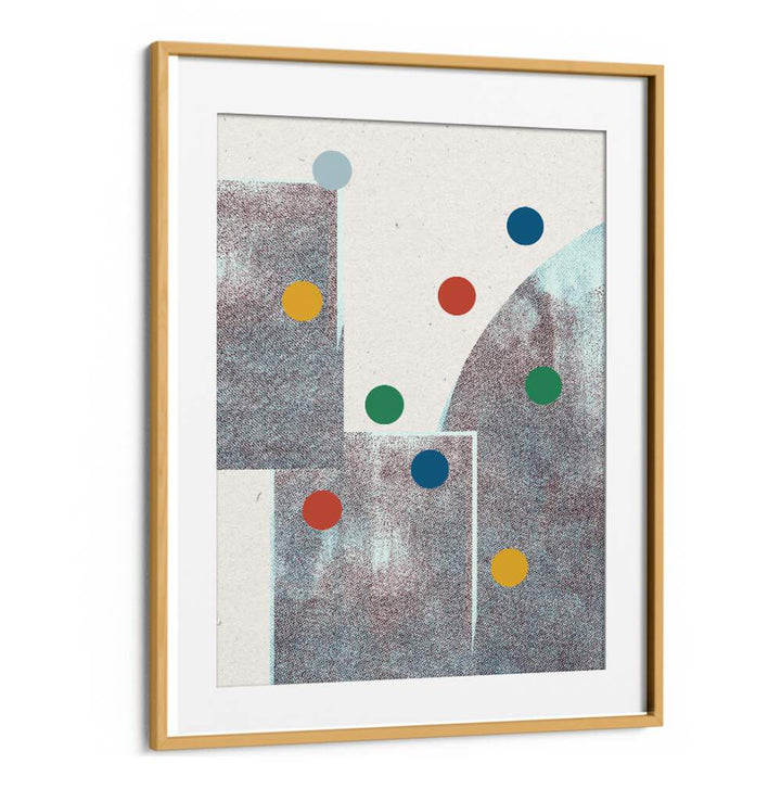 RETRO DOTS NO.1 , GEOMETRIC ART PRINTS