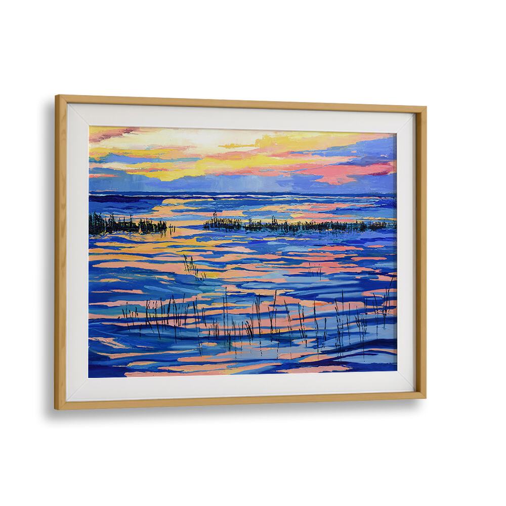 SUNSET COLORS , LANDSCAPE PAINTINGS