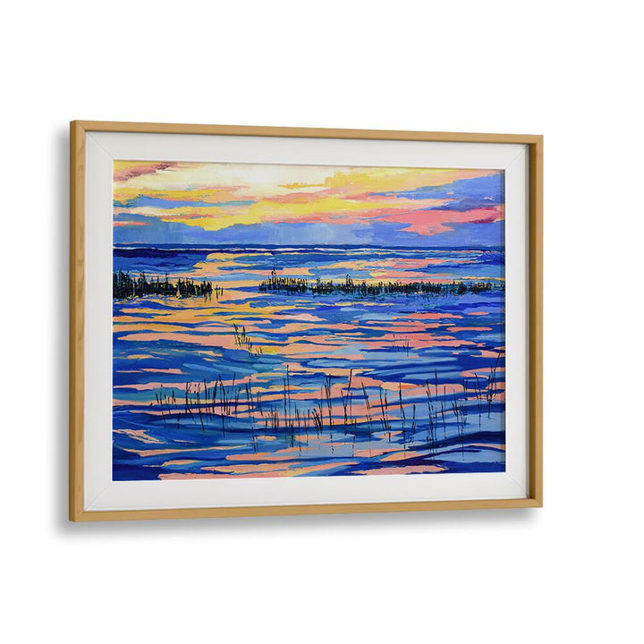 SUNSET COLORS , LANDSCAPE PAINTINGS