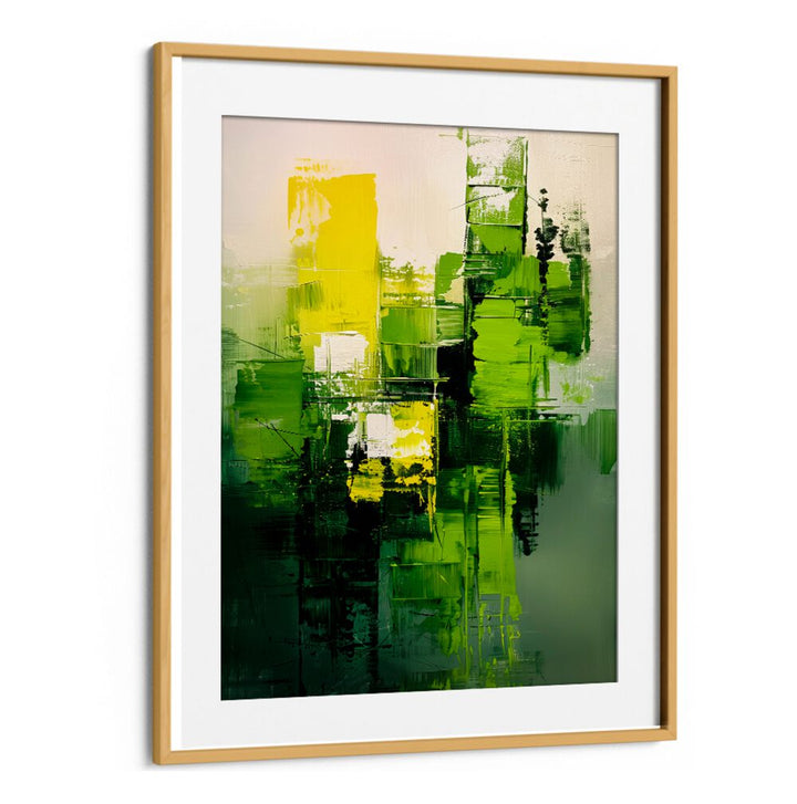 CONTEMPORART - MATCHA IV , ABSTRACT PAINTINGS