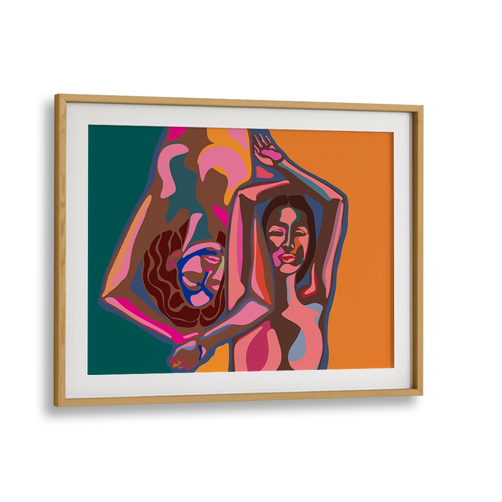 Vibrant artwork from MARIA A KARLA II, PORTRAITS & FIGURATIVE ILLUSTRATIONS, showcasing captivating figures and colors.
