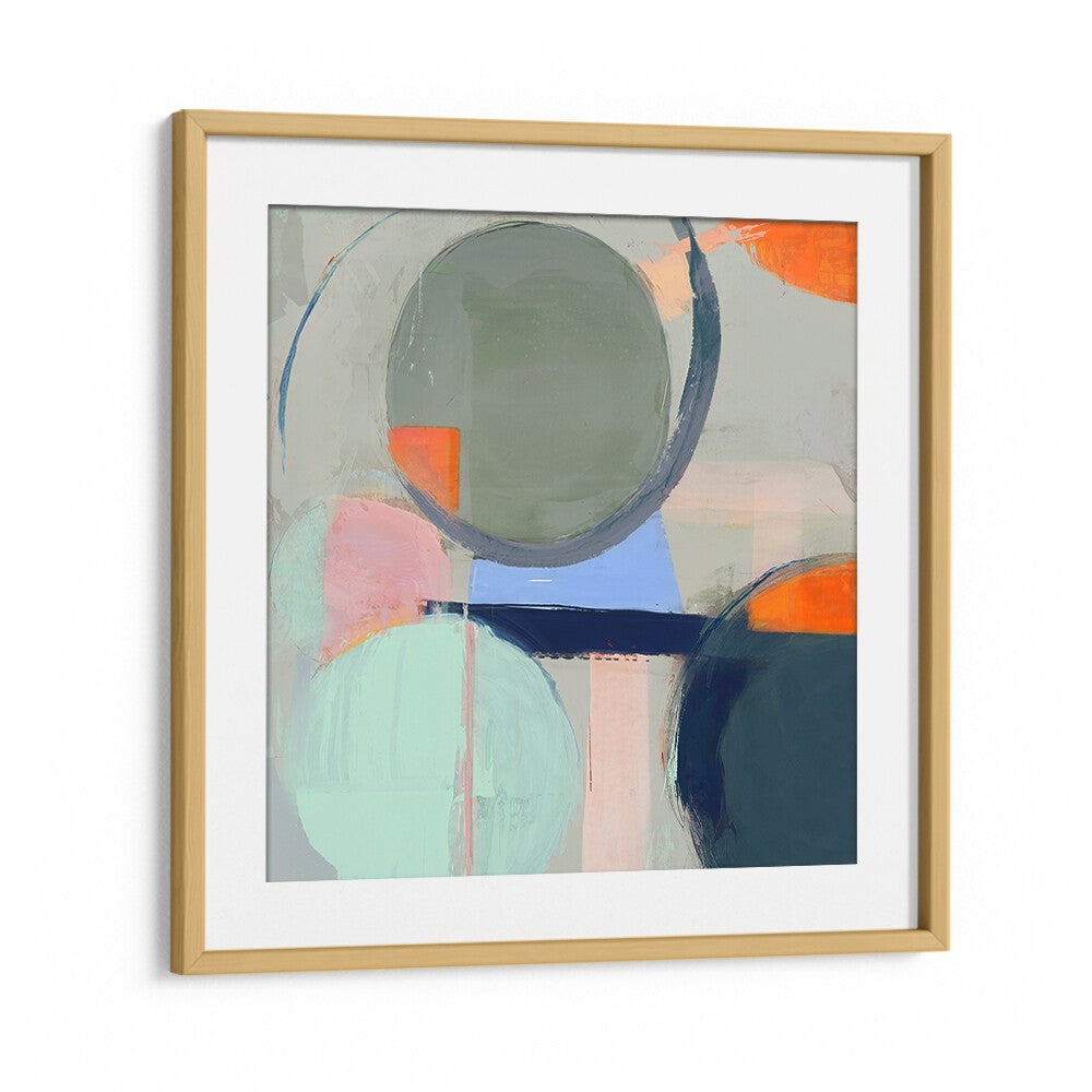Colorful TURNAROUND, ABSTRACT PAINTINGS showcase modern design, perfect for enhancing any living space ambiance.