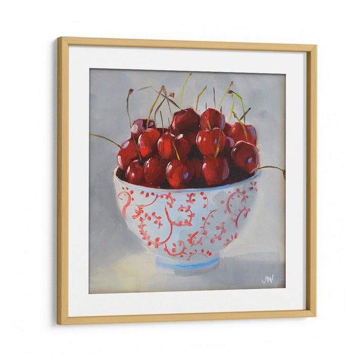 Vibrant MARITIME Kitchen Posters featuring a bowl of cherries, perfect for enhancing your culinary space.