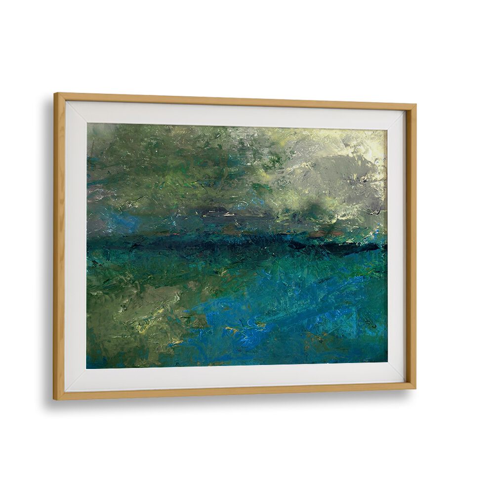 Vibrant colors blend in LANDSCAPE DESIGN I, ABSTRACT PAINTINGS, perfect for transforming your space beautifully.