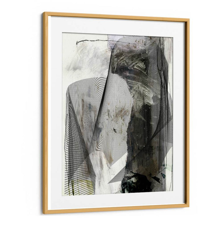 Stunning TRUE Abstract Paintings framed in elegant wood, perfect for enhancing any modern living space.