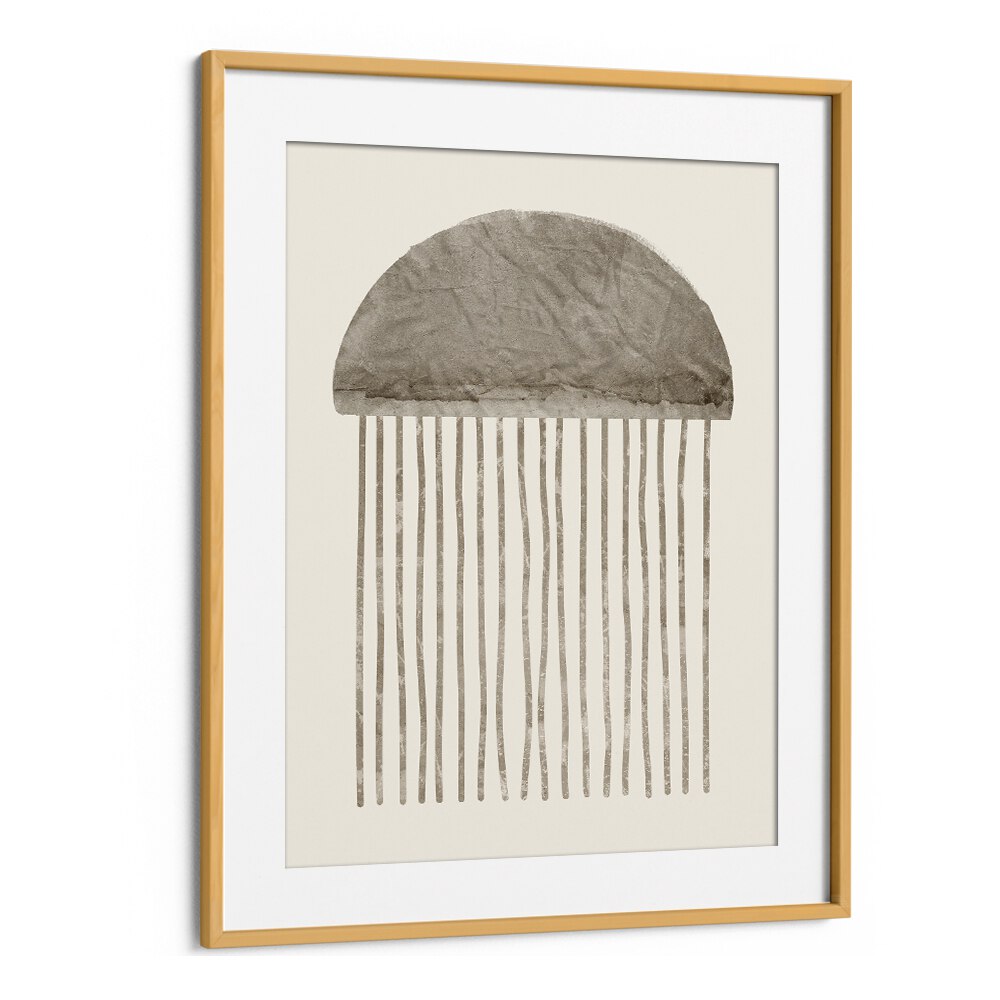 Stylish COCOA ROPES II, GEOMETRIC ART PRINTS in a sleek frame, perfect for modern home decor enhancement.