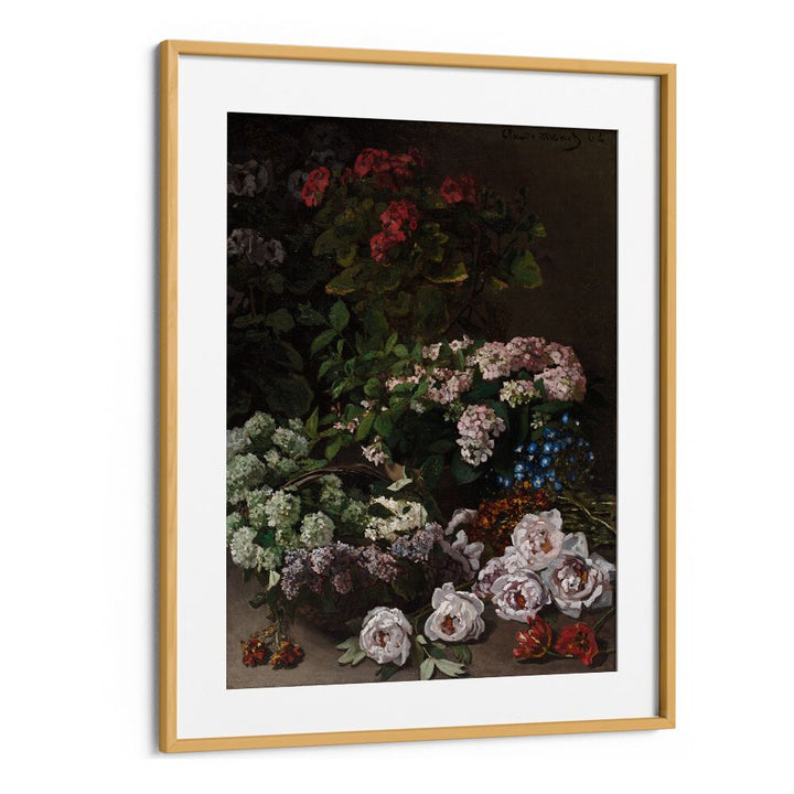 SPRING FLOWERS (1864) , VINTAGE PAINTINGS