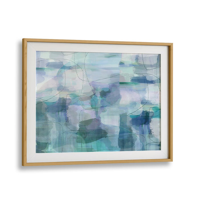 Elevate your decor with AQUARELLE BLUES II, ABSTRACT PAINTINGS, featuring a stunning blend of vibrant hues.