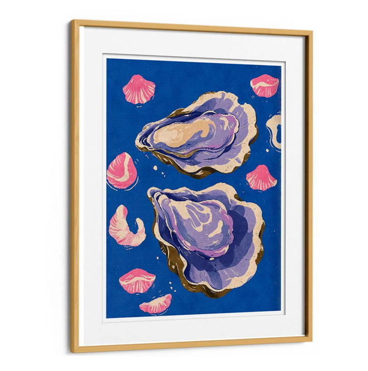Vibrant OYSTERS, BEACH PAINTINGS capturing coastal serenity, perfect for enhancing your home decor.