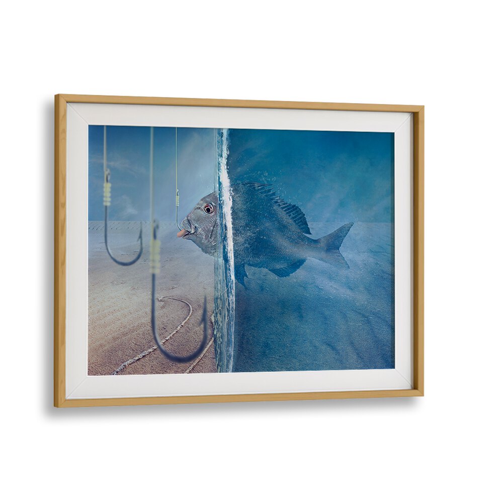 Surreal "Time to Eat Outside" photography prints blend imagination and reality, enhancing your space beautifully.