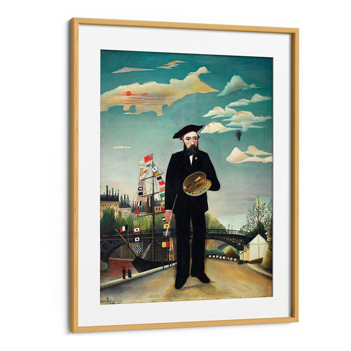 MYSELF  PORTRAIT LANDSCAPE (1890) , VINTAGE PAINTINGS