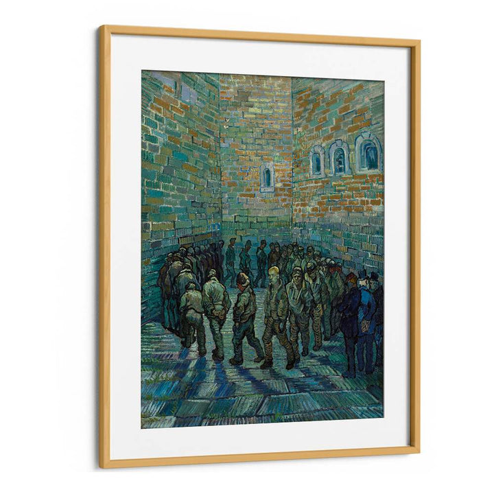 VINCENT VAN GOGH'S PRISONERS EXERCISING (1890) ,  VINTAGE PAINTINGS