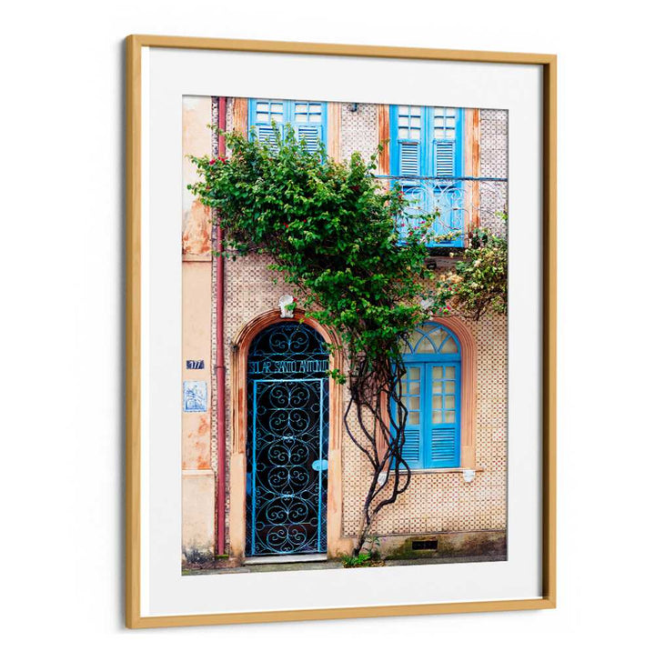 COLONIAL FACADE IN SALVADOR DE BAHIA   , BEACH PAINTINGS