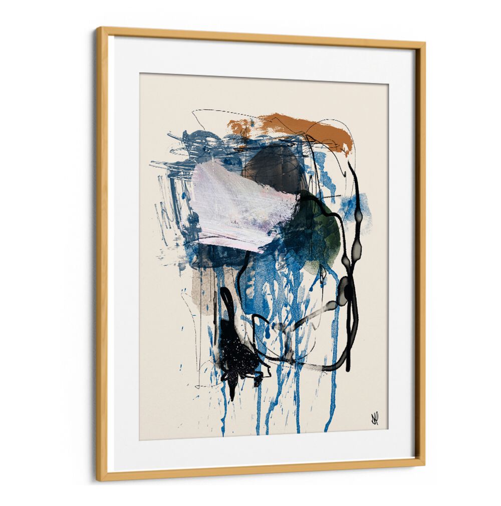 Stunning TWIN ABSTRACT I painting featuring vibrant colors and shapes, perfect for elevating your decor with abstract art.