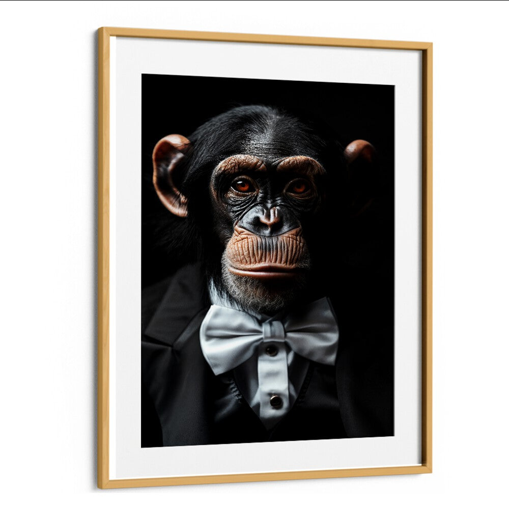 WILD SUITS - CHIMPANZEE , ANIMAL PAINTINGS
