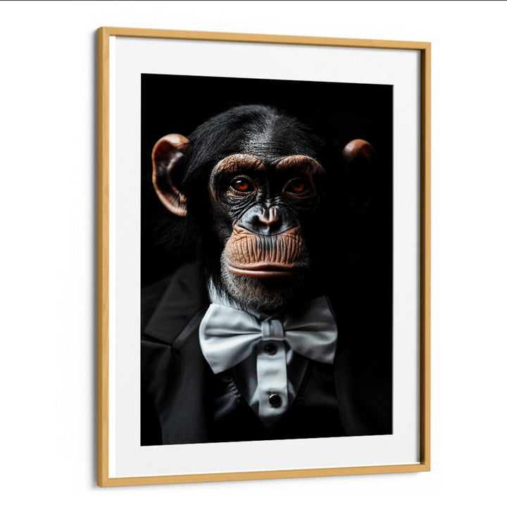 WILD SUITS - CHIMPANZEE , ANIMAL PAINTINGS