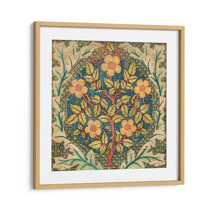 ROSE WREATH (1834-1896) , WILLIAM MORRIS PAINTINGS , ARTWORKS BY WILLIAM MORRIS