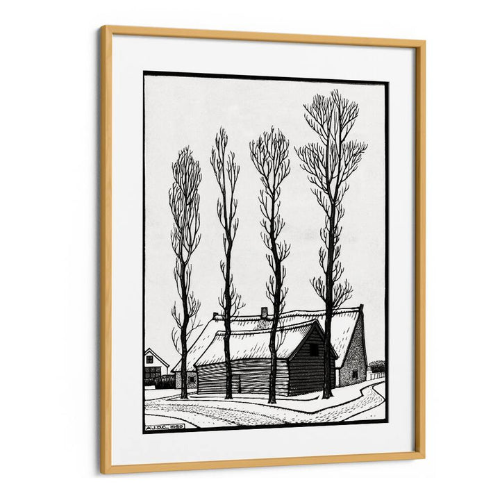 WINTER (1920) , VINTAGE PAINTINGS