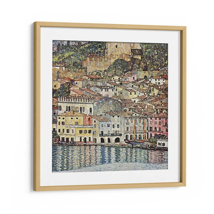 MALCESINE AM GARDASEE (1913) , VINTAGE PAINTINGS