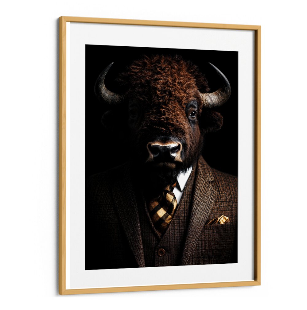 WILD SUITS - BISON , ANIMAL PAINTINGS