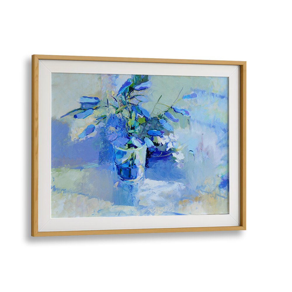 Elegant BELLS, ABSTRACT PAINTINGS featuring soothing colors and floral motifs, perfect for enhancing any decor.
