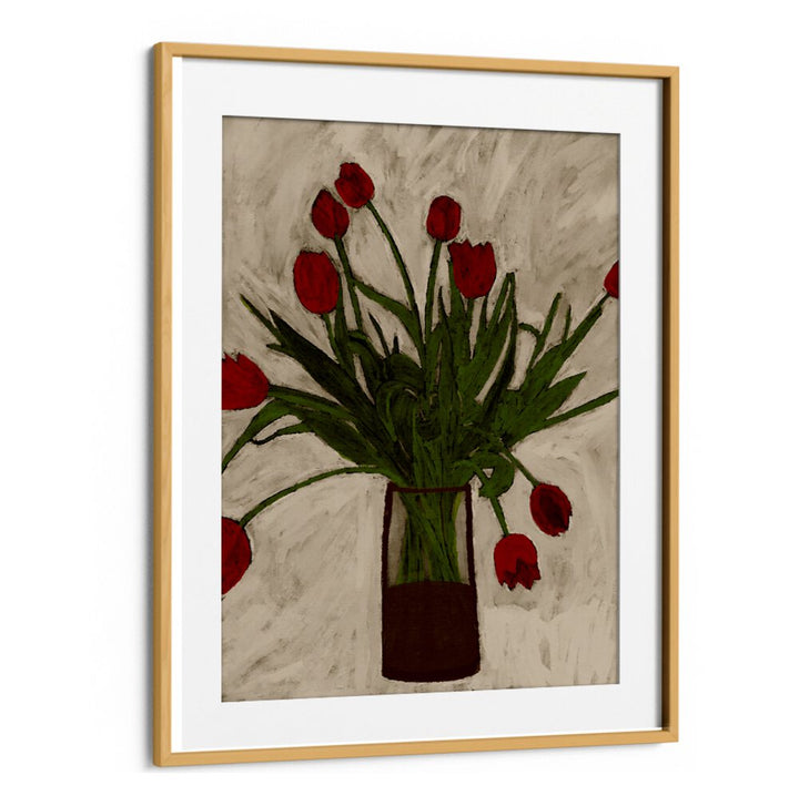 BOUQUET OF TULIPS ,  FLORAL FLOWER PAINTINGS