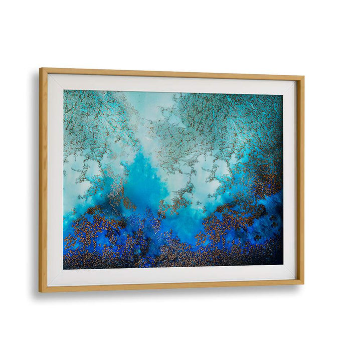 Stunning BLUE WATERS, ABSTRACT PAINTINGS featuring deep blues and soft whites, perfect for transforming any space.