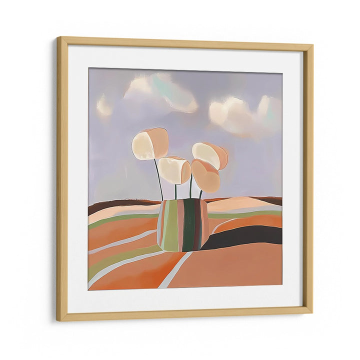 Stylish FLOWER POT ABSTRACT III enhances home decor with modern artistic flair and vibrant color. Perfect for plants!