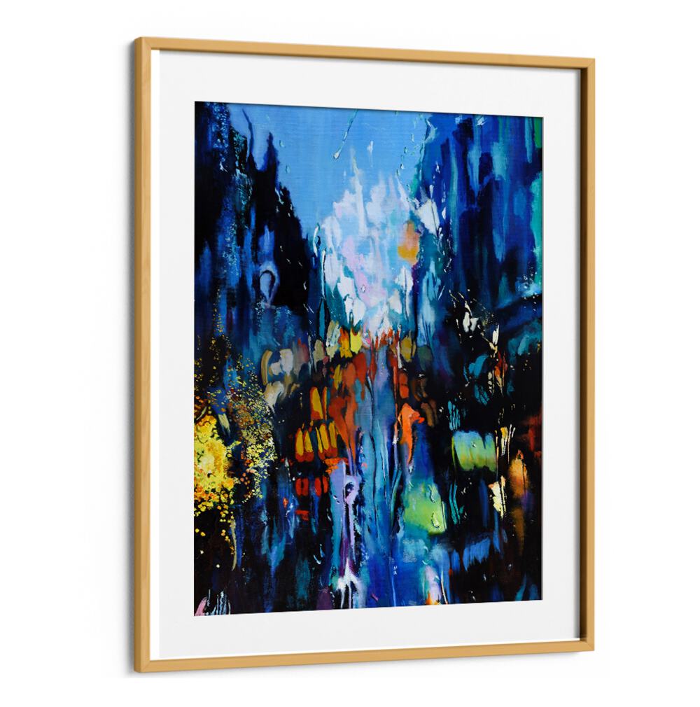 RAINY DAY NEW YORK , ABSTRACT PAINTINGS