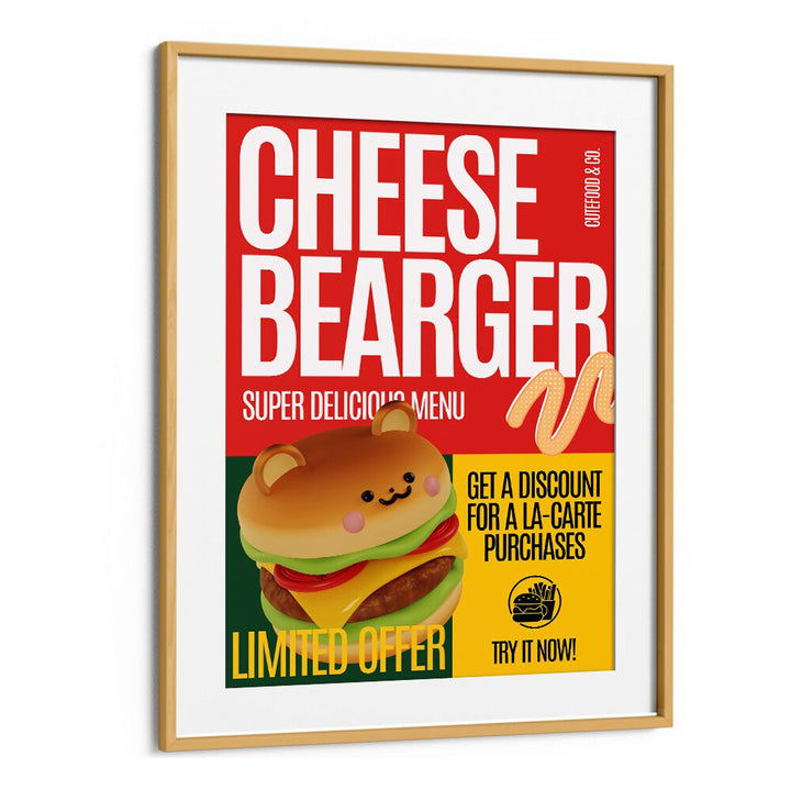 CHEESE BURGER OFFER , BAR & CAFE ART