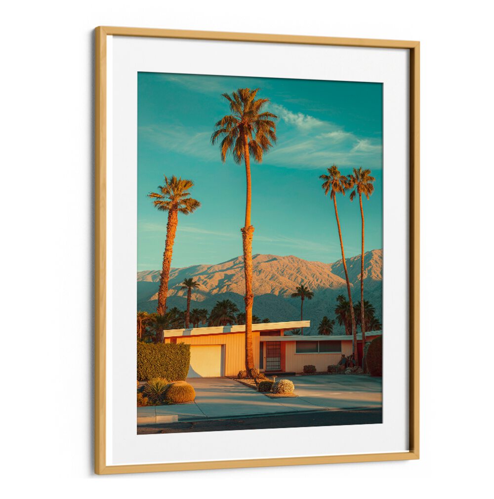 Vibrant FAMOUS PALM SPRINGS, BEACH PAINTINGS showcase California's allure, perfect for brightening any space.