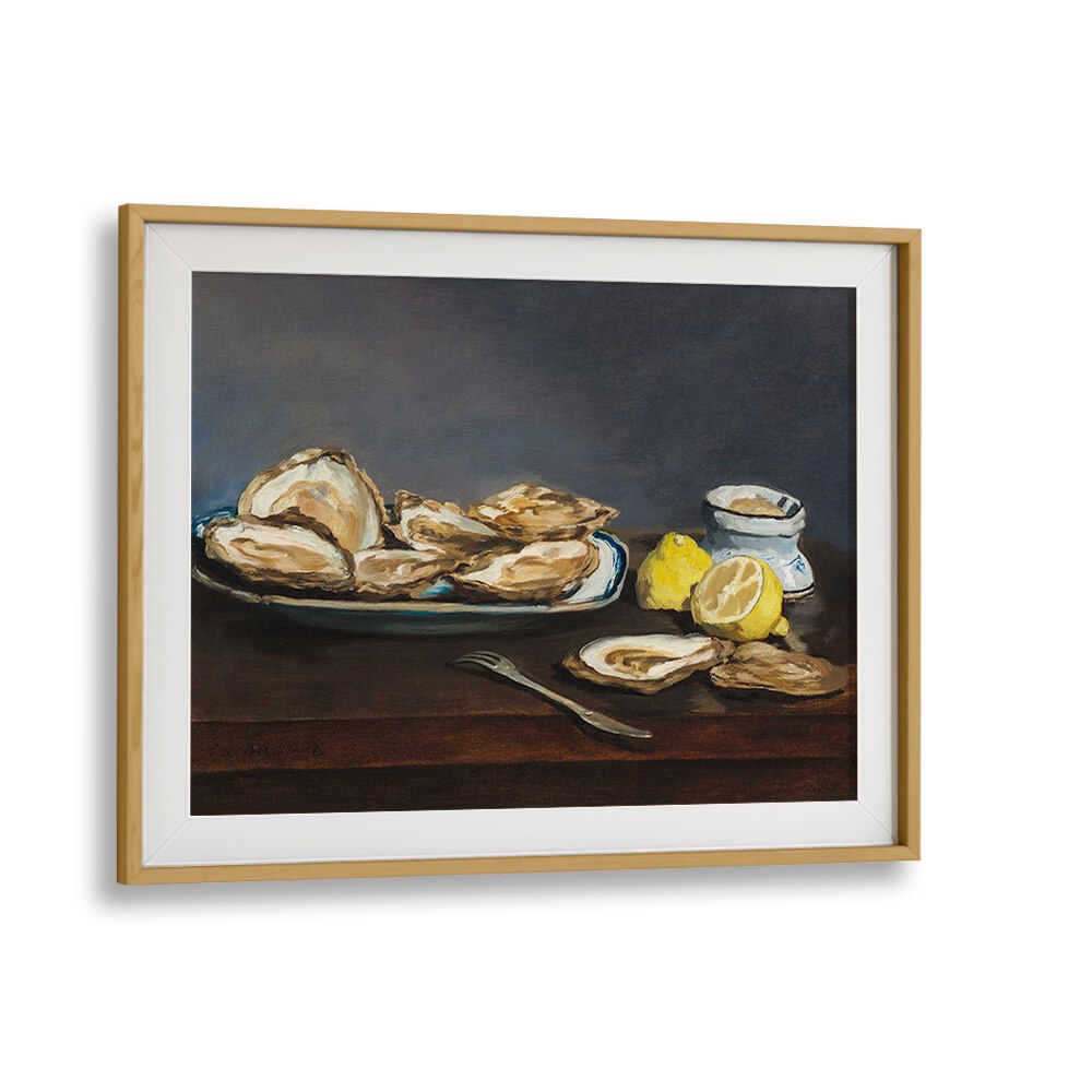 OYSTERS (1862) BY EDOUARD MANET , VINTAGE PAINTINGS