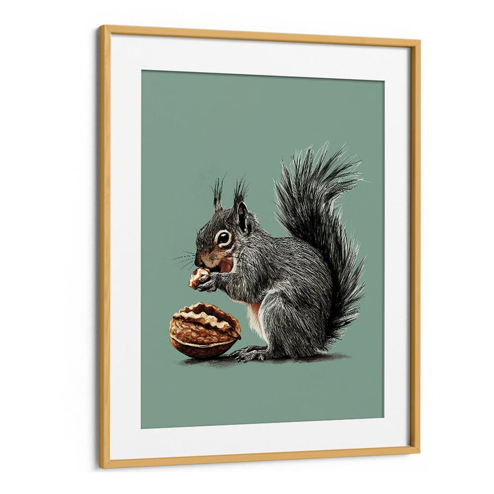 THE SQUIRREL AND THE WALNUT BY ANDREAS MAGNUSSON, KIDS ROOM PAINTINGS