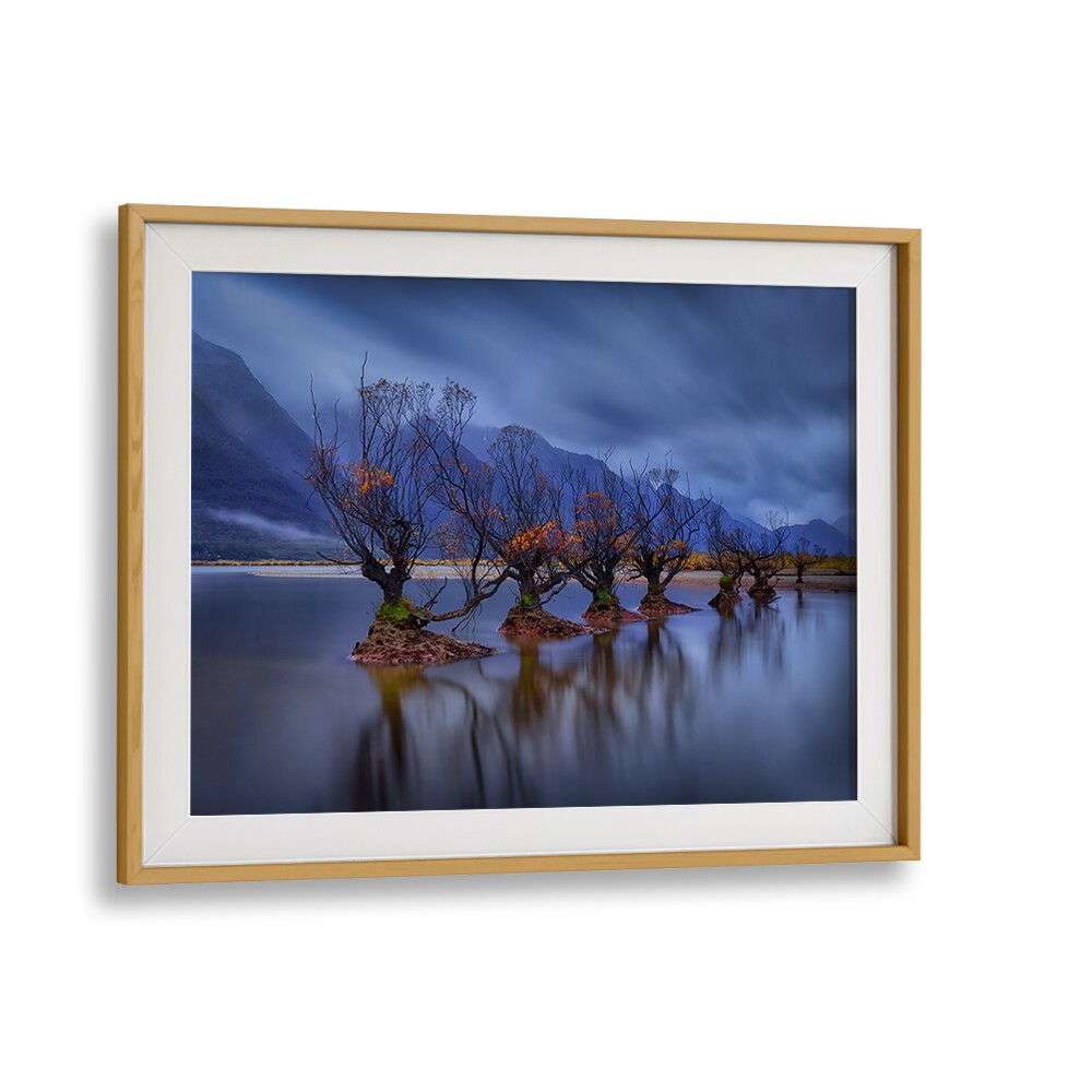 GLENORCHY IN BLUE HOURS BY MICHAEL ZHENG , LANDSCAPE PHOTO PRINTS