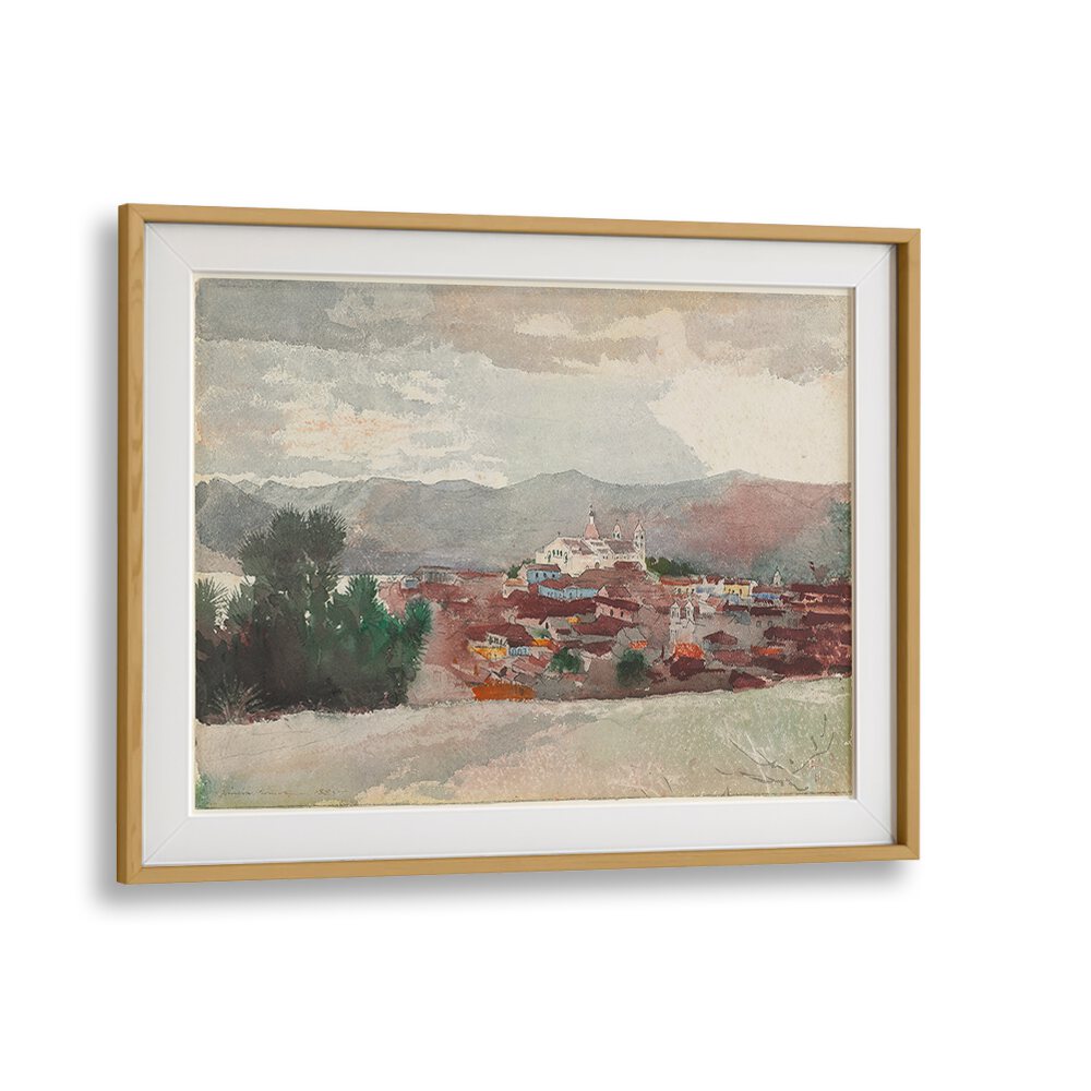 VIEW OF SANTIAGO DE CUBA (1885)  , VINTAGE PAINTINGS