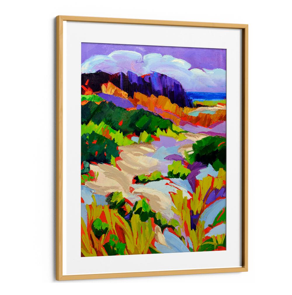 OVER THE DUNES V, LANDSCAPE PAINTINGS