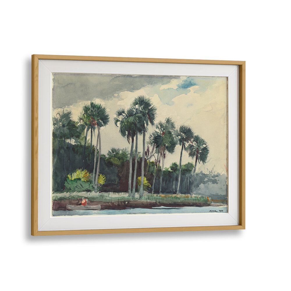 RED SHIRT, HOMOSASSA, FLORIDA (1904) ,  VINTAGE PAINTINGS