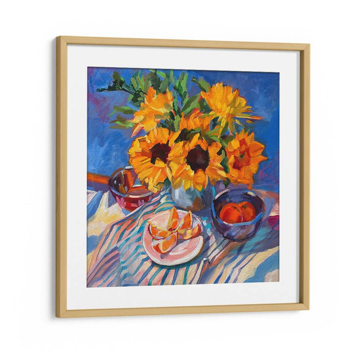 MORNING , FLORAL FLOWER PAINTINGS