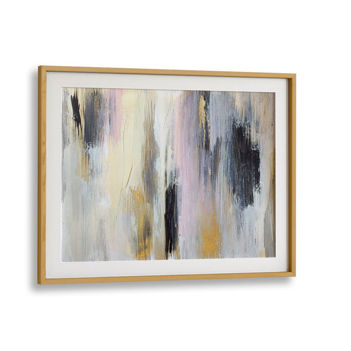 Elegant POISED, ABSTRACT PAINTINGS featuring soft hues and bold textures, perfect for modern home decor.